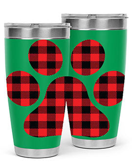 Dog Paw Style 95#- dog- Tumbler