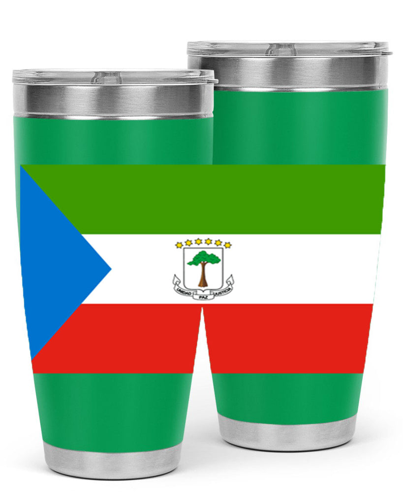 Equatorial Guinea 144#- world flags- Tumbler