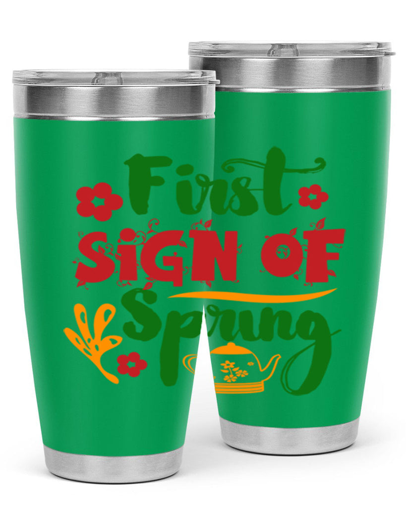 First Sign of Spring 139#- spring- Tumbler