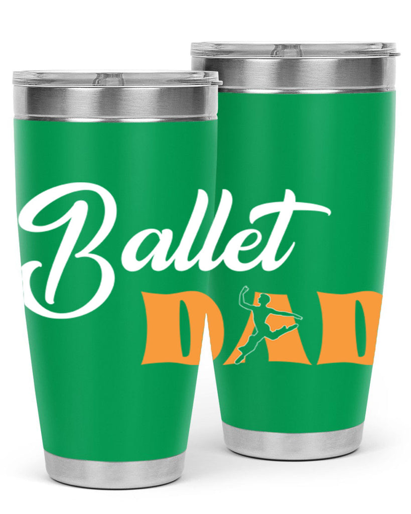 Fitted Dance Dad Ballet SVG Ballet 39#- ballet- Tumbler
