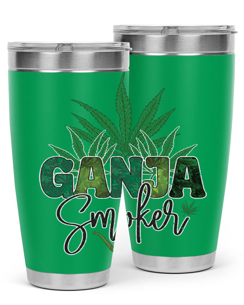 Ganja Smoker Sublimation 89#- marijuana- Tumbler
