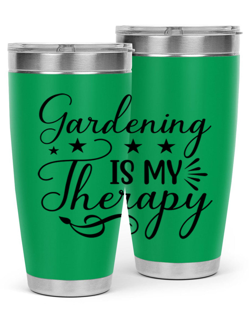 Gardening is My Therapy 145#- spring- Tumbler