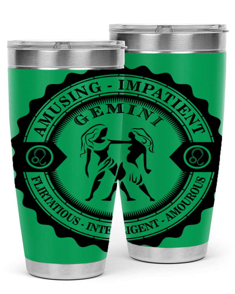 Gemini 11#- zodiac- Tumbler