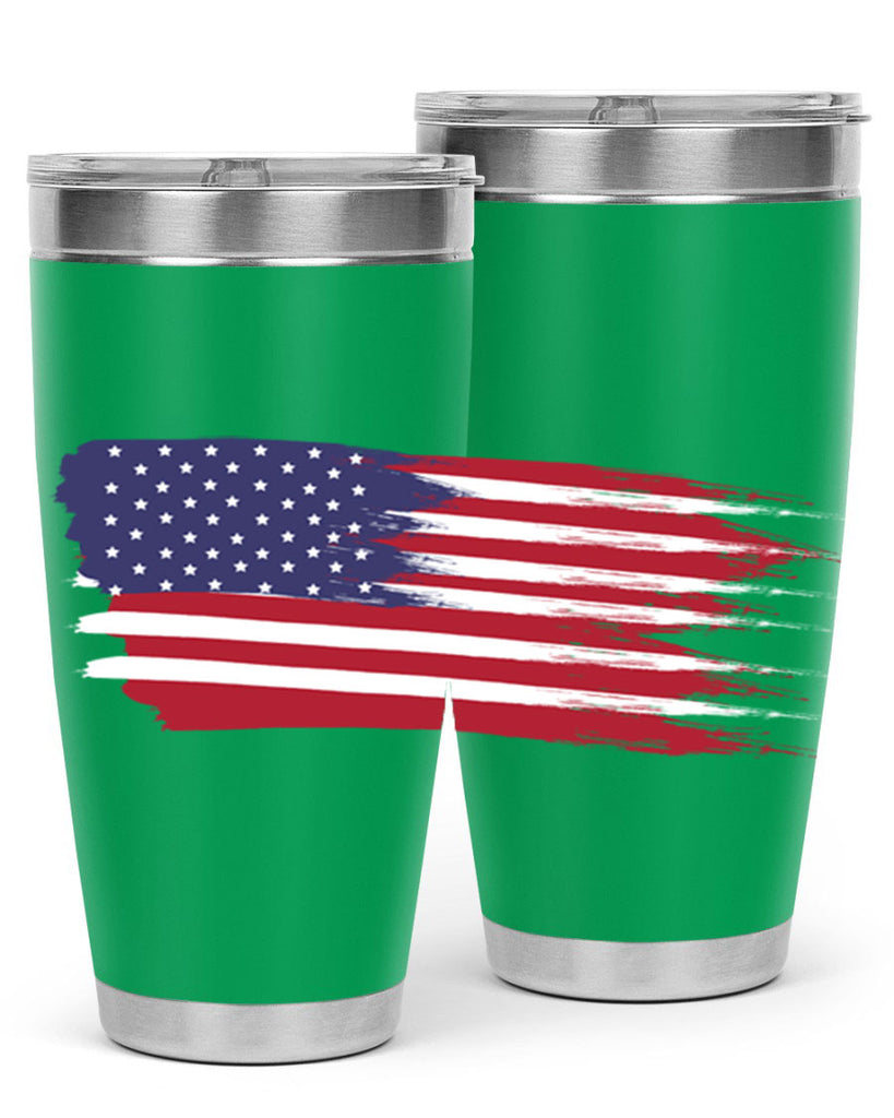 Grunge Flag 54#- Us Flags- Tumbler