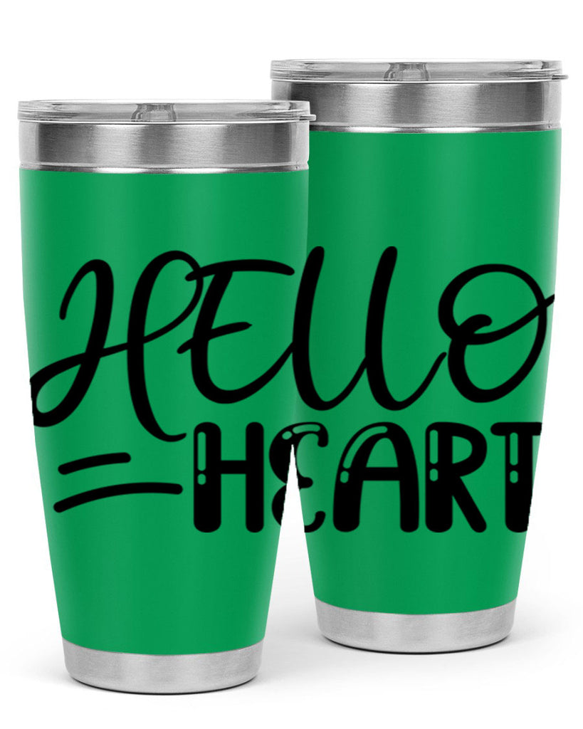 HELLO HEART  220#- spring- Tumbler