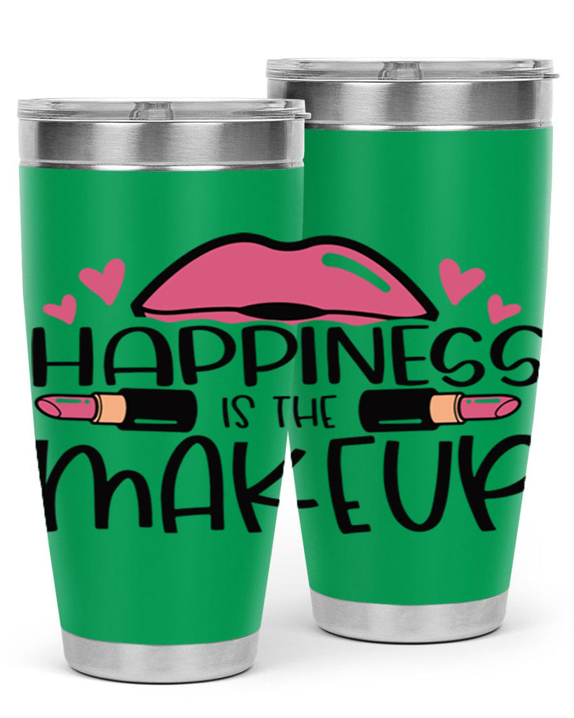 Hapiness Is The Makeup Style 95#- make up- Tumbler