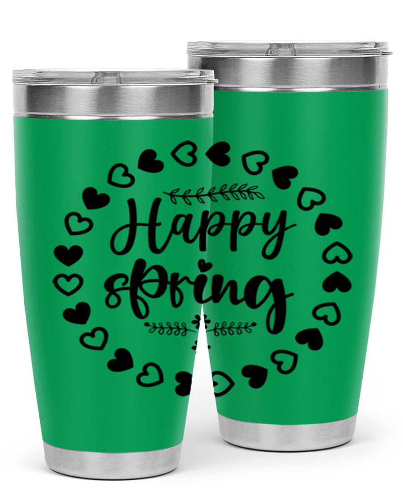 Happy Spring 174#- spring- Tumbler