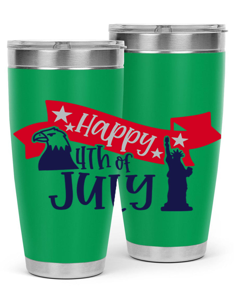 Happy th Of July Style 156#- Fourt Of July- Tumbler