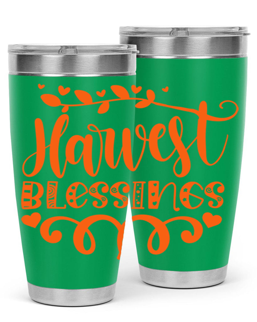 Harvest Blessings 266#- fall- Tumbler
