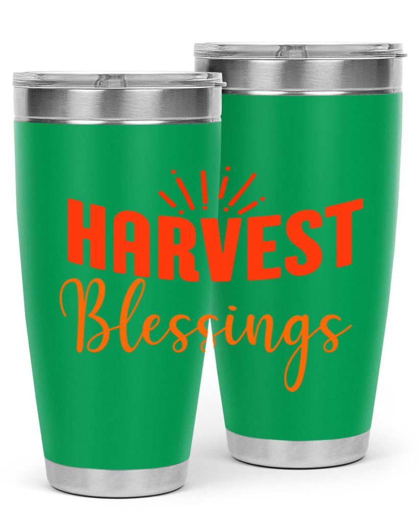 Harvest Blessings Design 264#- fall- Tumbler