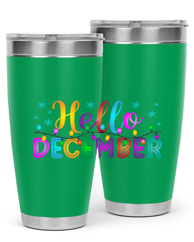Hello December Winter 177#- winter- Tumbler