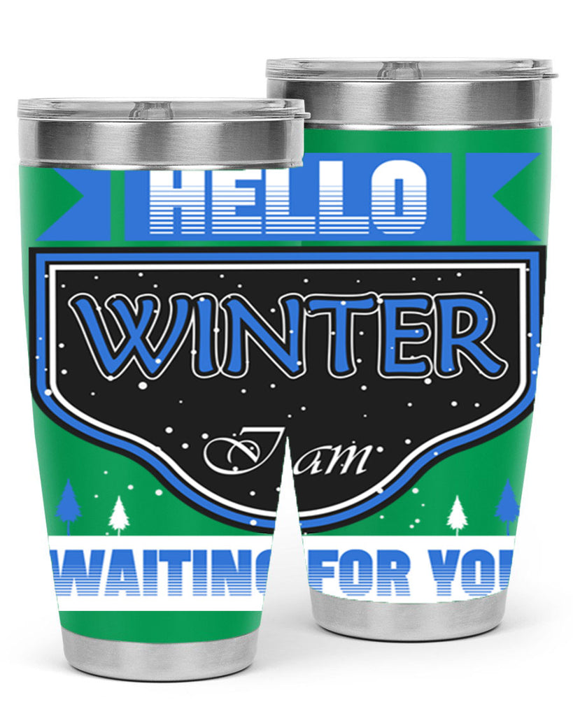 Hello Winter 164#- winter- Tumbler