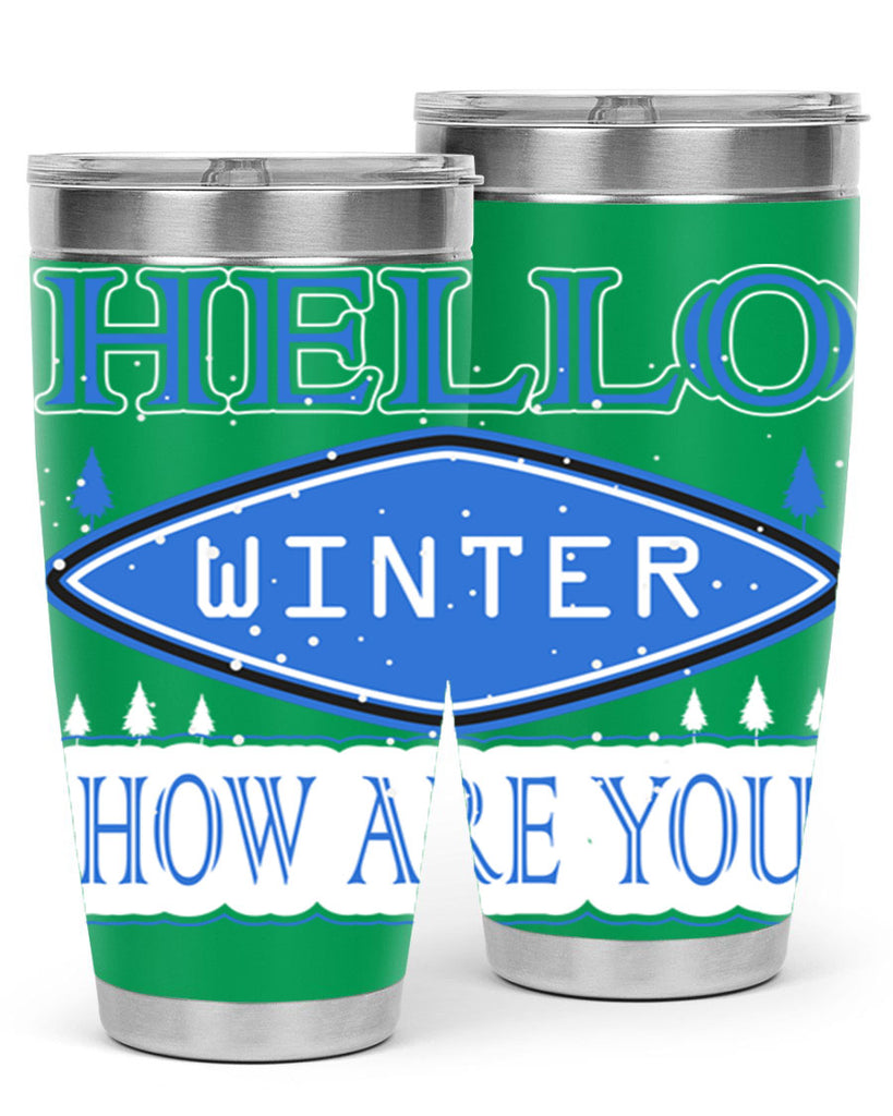 Hello Winter 165#- winter- Tumbler
