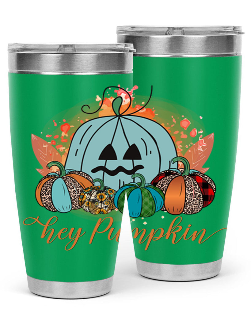 Hey Pumpkin 302#- fall- Tumbler