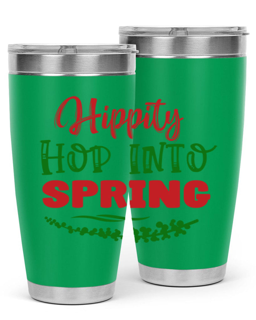 Hippity Hop into Spring 239#- spring- Tumbler