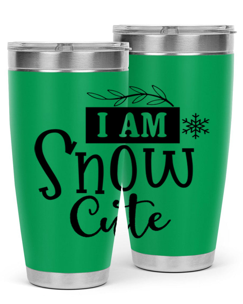 I Am Snow Cute 220#- winter- Tumbler