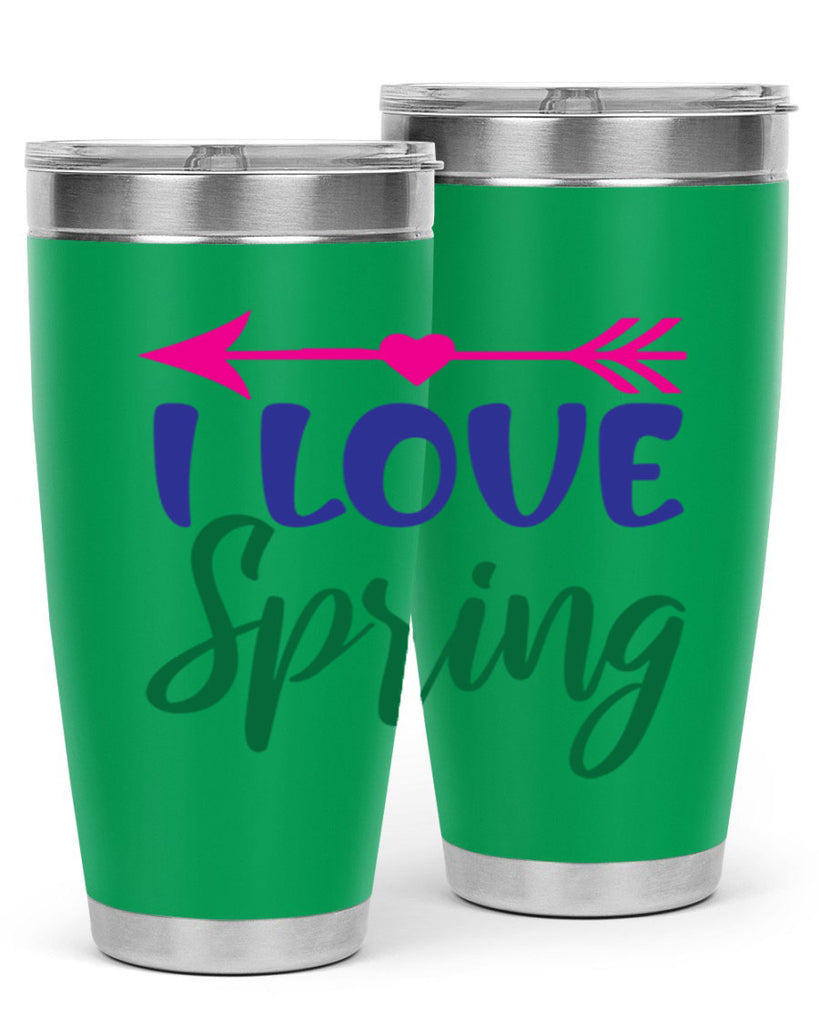 I Love Spring 272#- spring- Tumbler