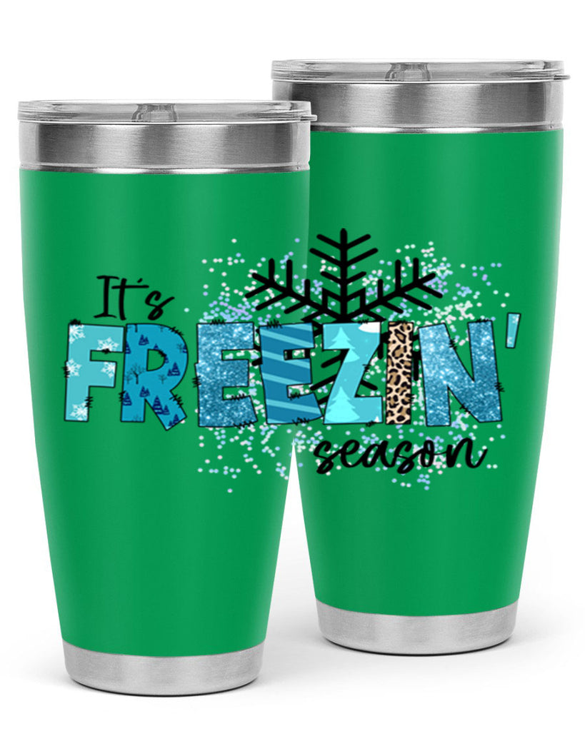 It s freezin season 266#- winter- Tumbler