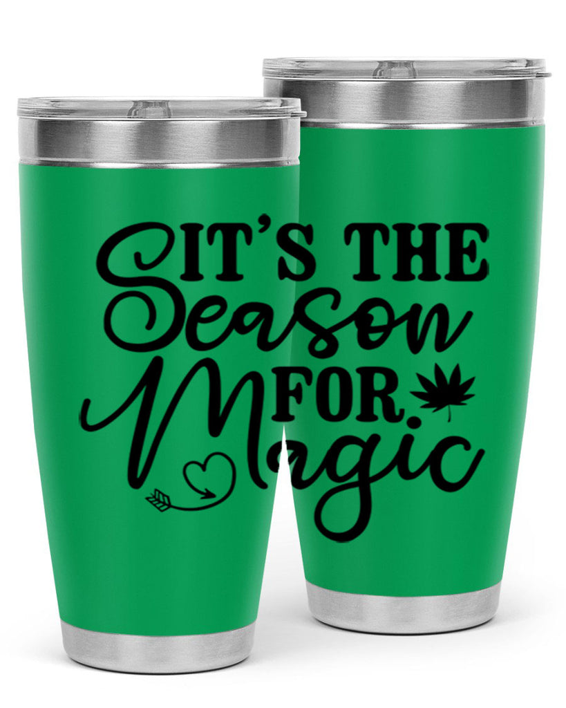 Its The Season For Magic 259#- winter- Tumbler