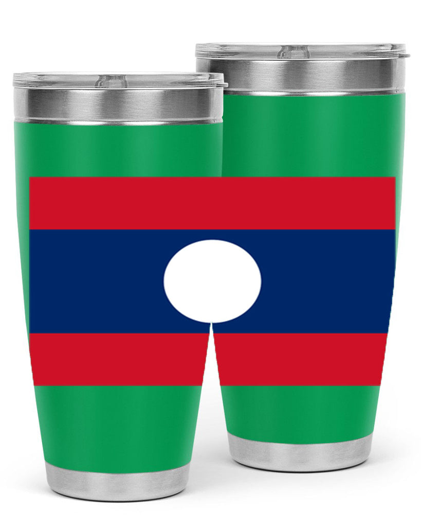 Laos 105#- world flags- Tumbler