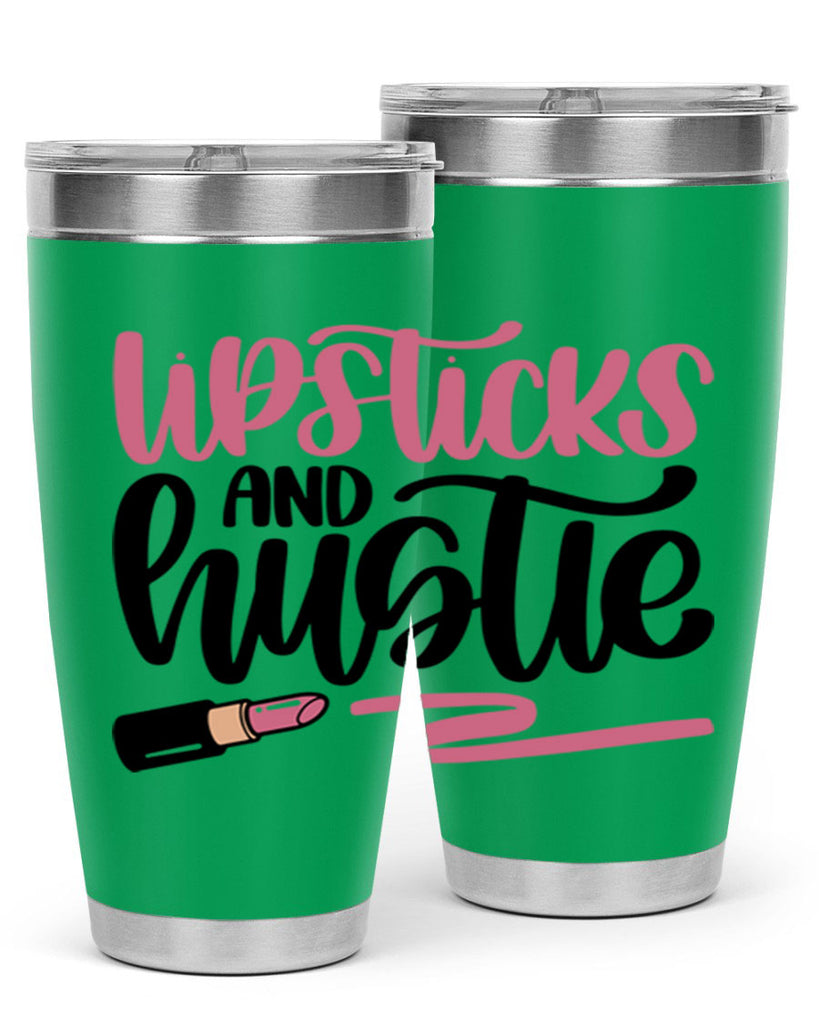 Lipstick And Hustie Style 58#- make up- Tumbler