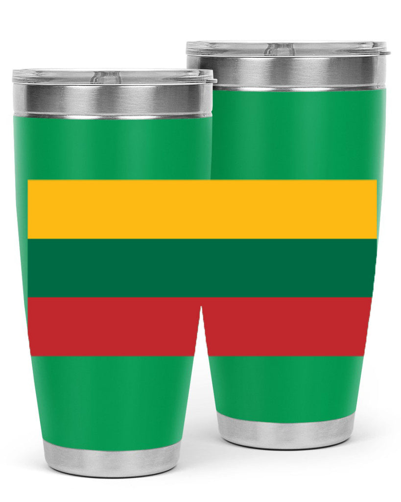 Lithuania 98#- world flags- Tumbler