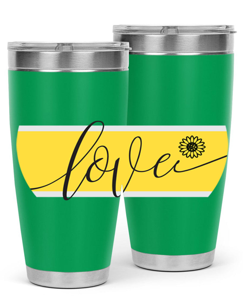Love and daisy327#- spring- Tumbler