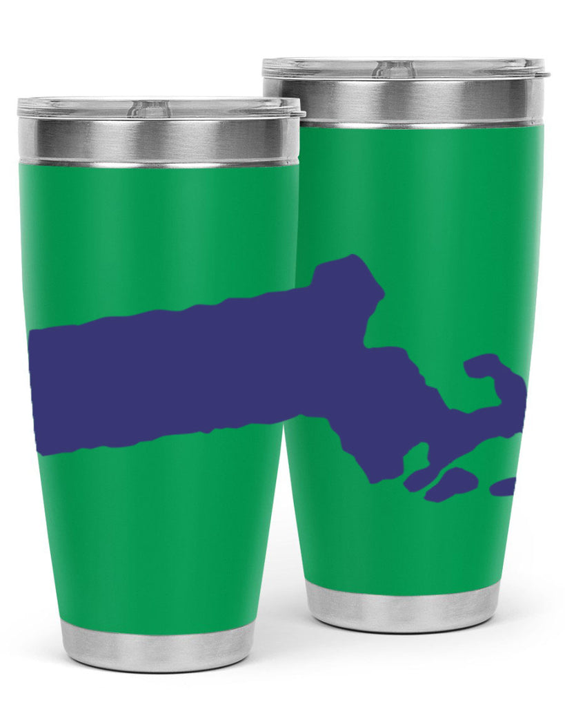 Massachusetts 30#- stateflags- Tumbler