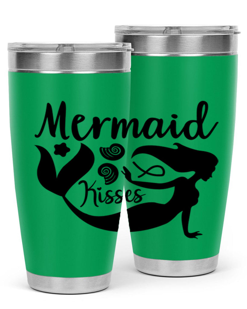 Mermaid kisses design 428#- mermaid- Tumbler