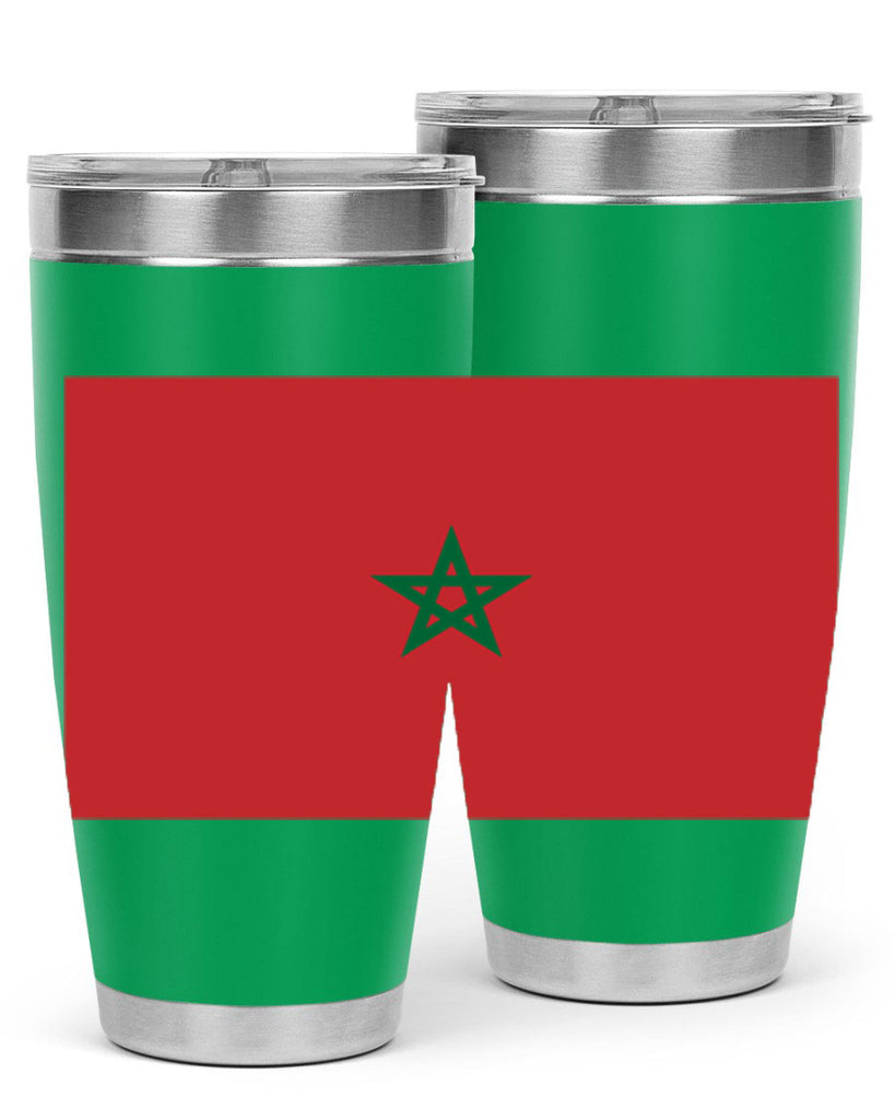 Morocco 81#- world flags- Tumbler
