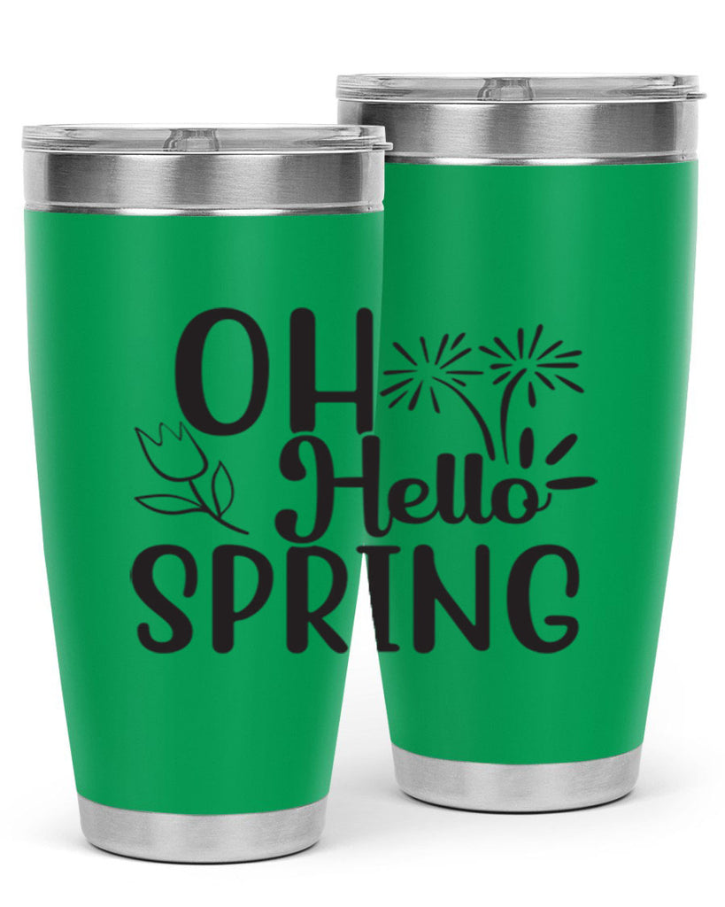 Oh hello spring 358#- spring- Tumbler