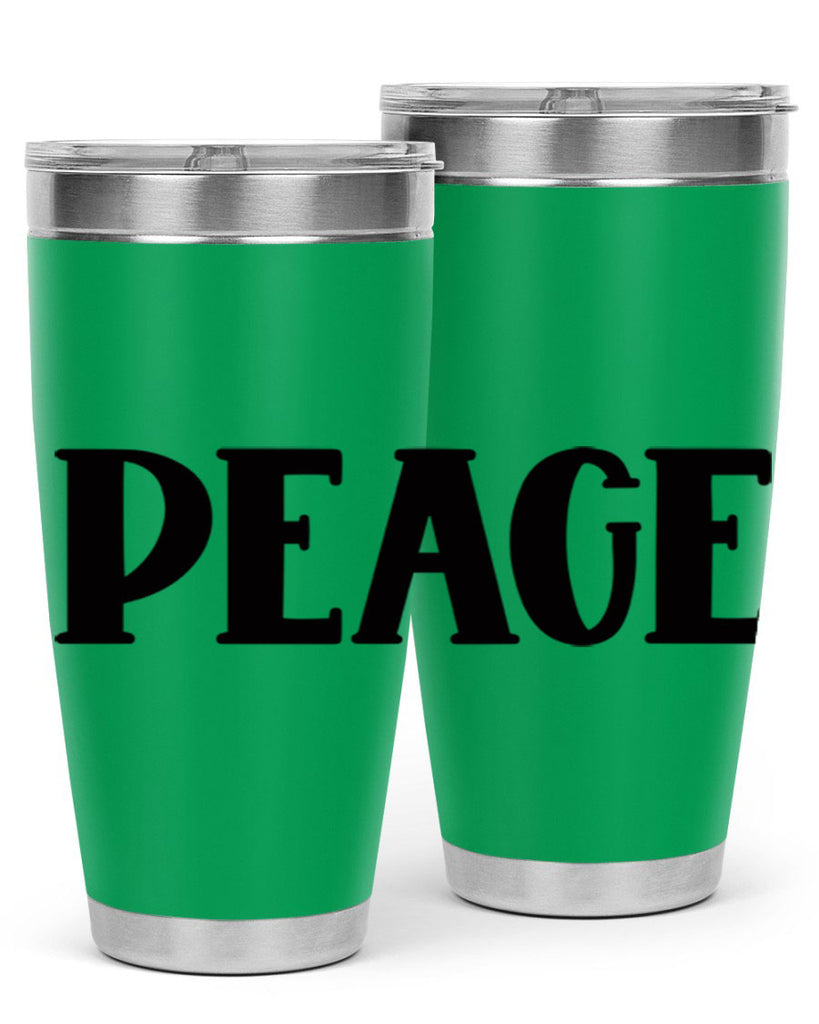 Peace Style 40#- St Patricks Day- Tumbler
