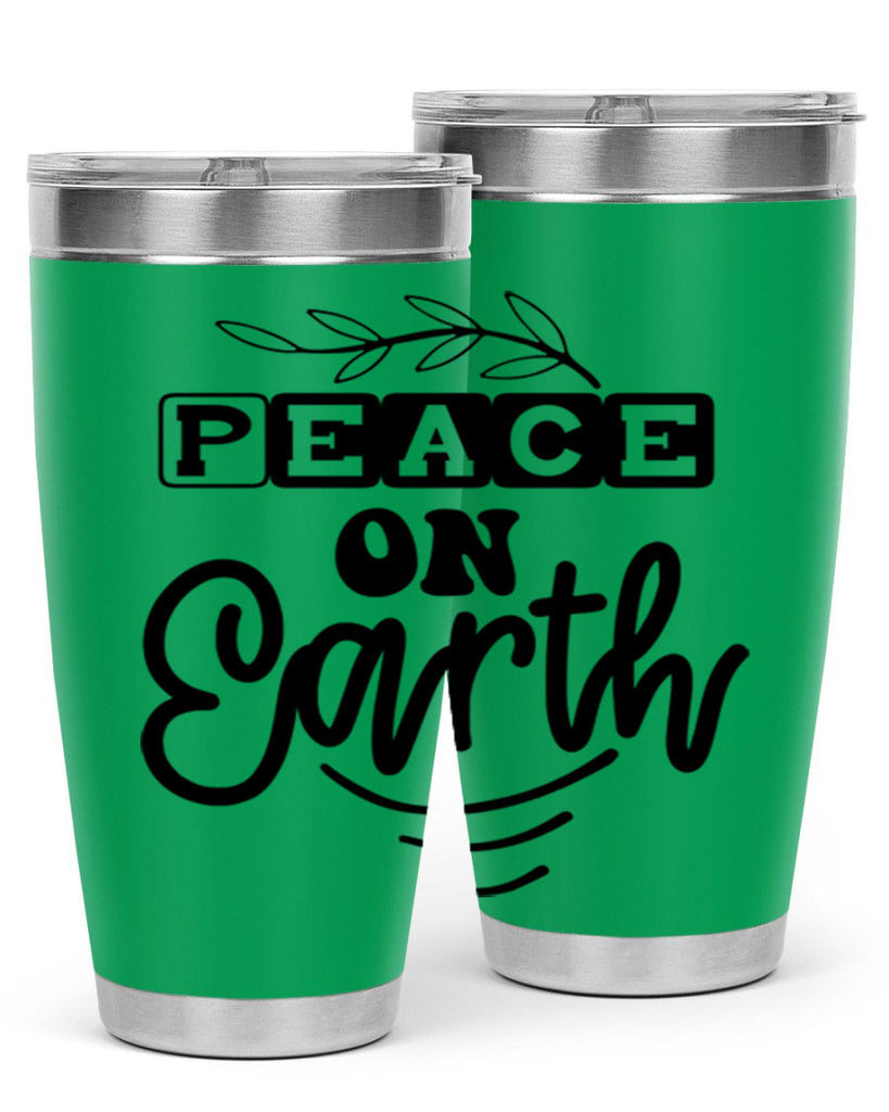 Peace on Earth 335#- winter- Tumbler