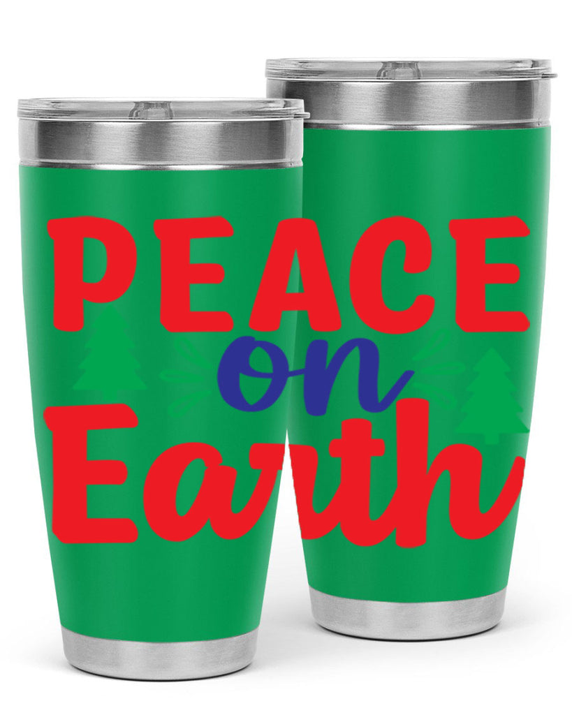 Peace on Earth 336#- winter- Tumbler