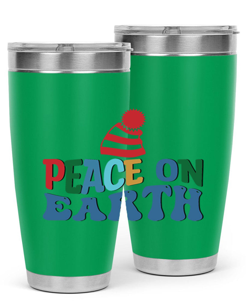 Peace on Earth 337#- winter- Tumbler