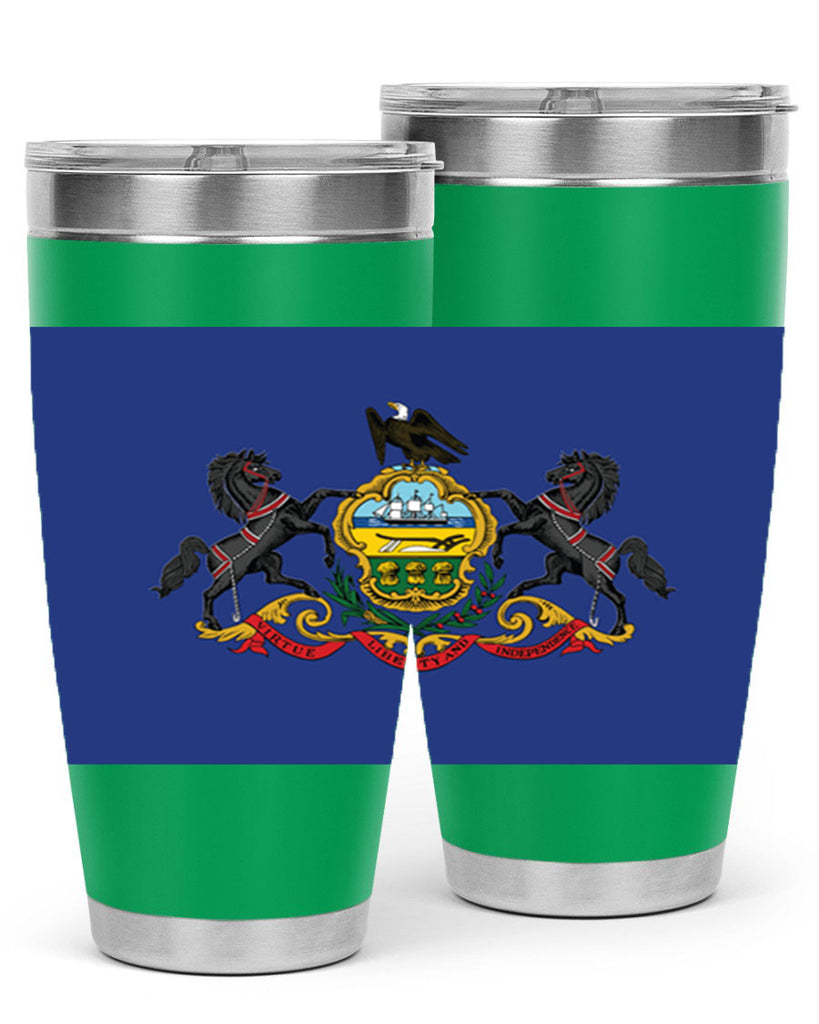 Pensilvania 14#- Us Flags- Tumbler