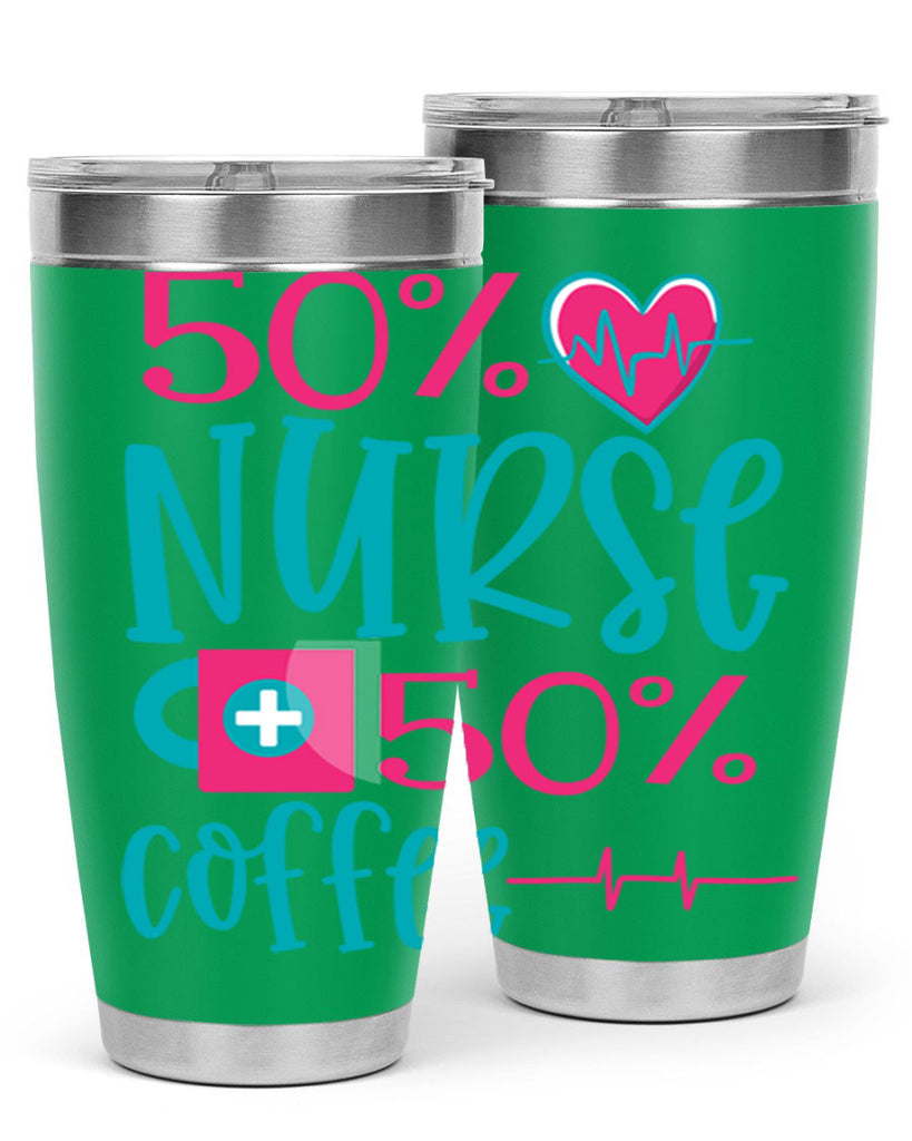 Percent Nurse Percent Coffee Style Style 60#- nurse- tumbler