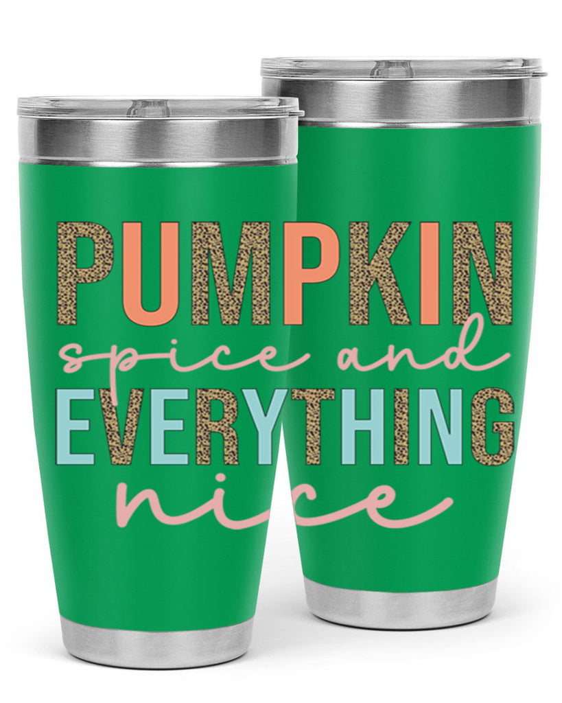 Pumpkin Spice And Everything Nice 533#- fall- Tumbler
