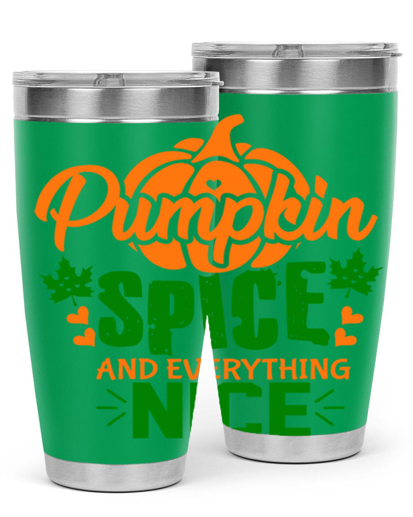 Pumpkin Spice and Everything Nice 538#- fall- Tumbler