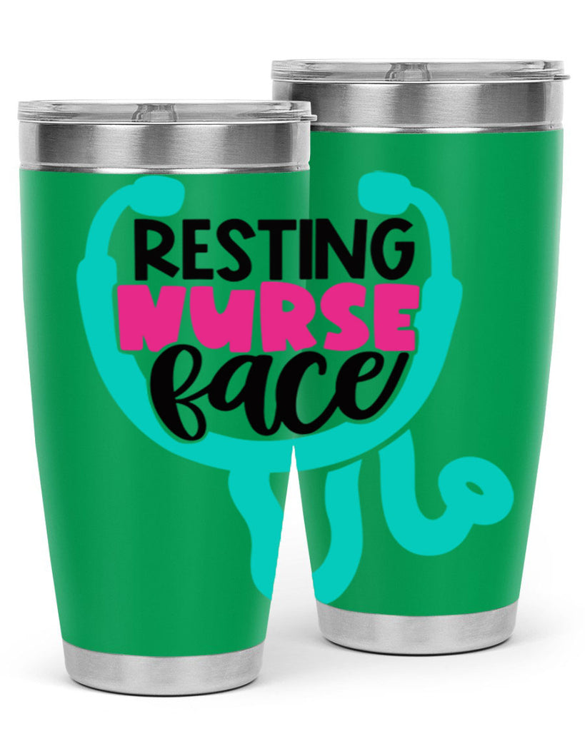 Resting Nurse Face Style Style 57#- nurse- tumbler