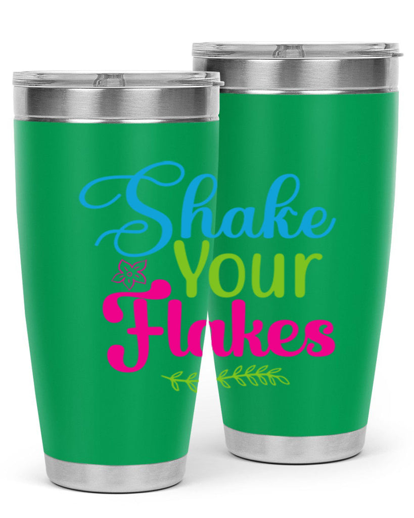 Shake Your Flakes 356#- winter- Tumbler