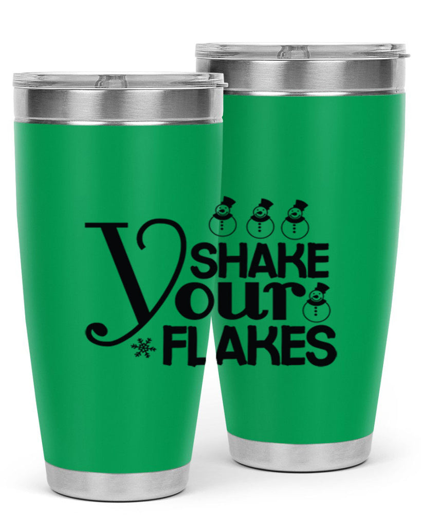 Shake Your Flakes 357#- winter- Tumbler