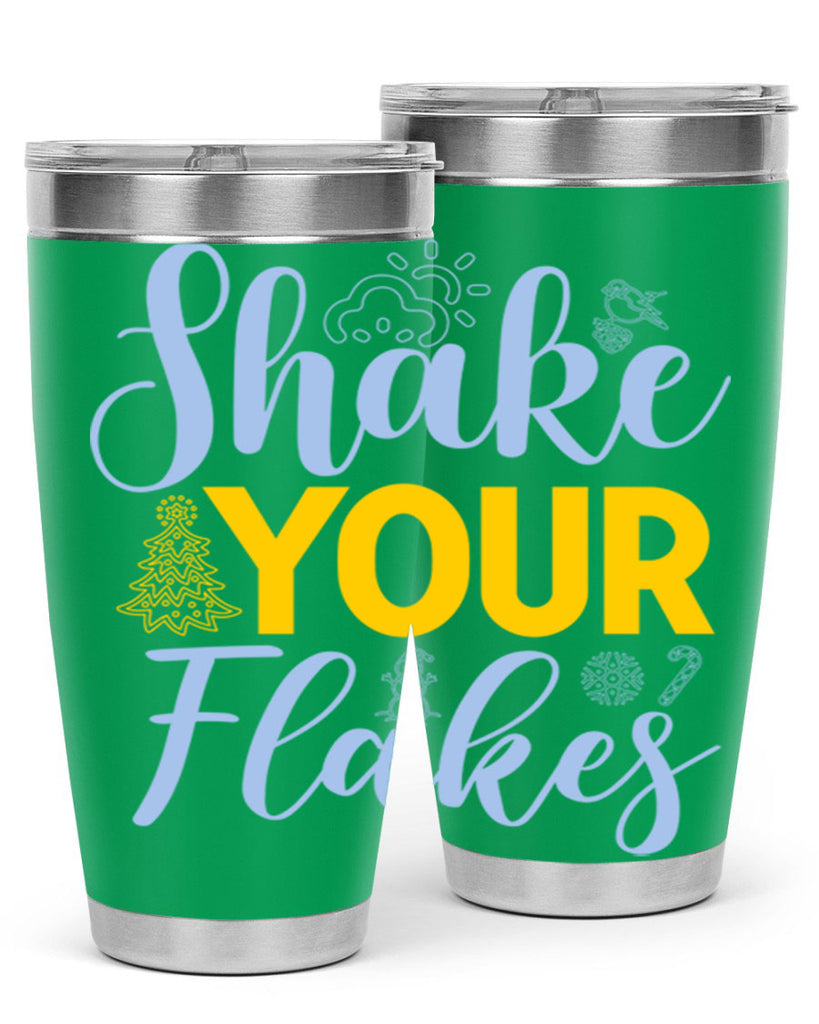 Shake your flakes361#- winter- Tumbler