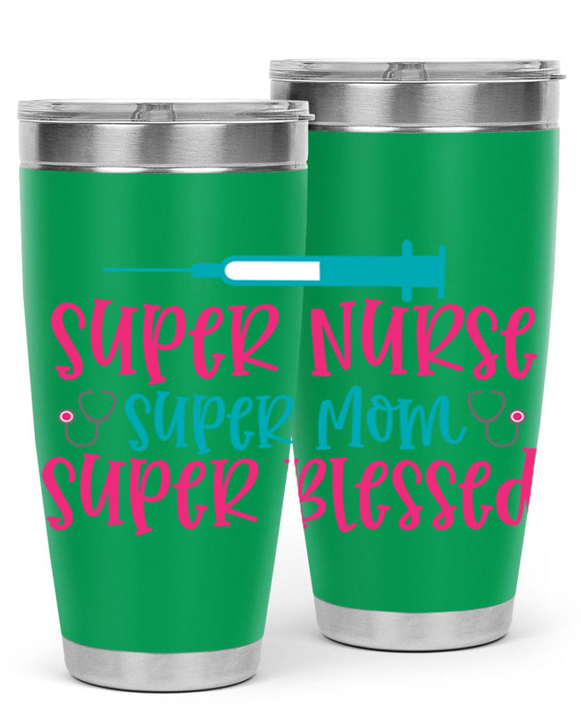 Super Nurse Super Mom Style 347#- nurse- tumbler