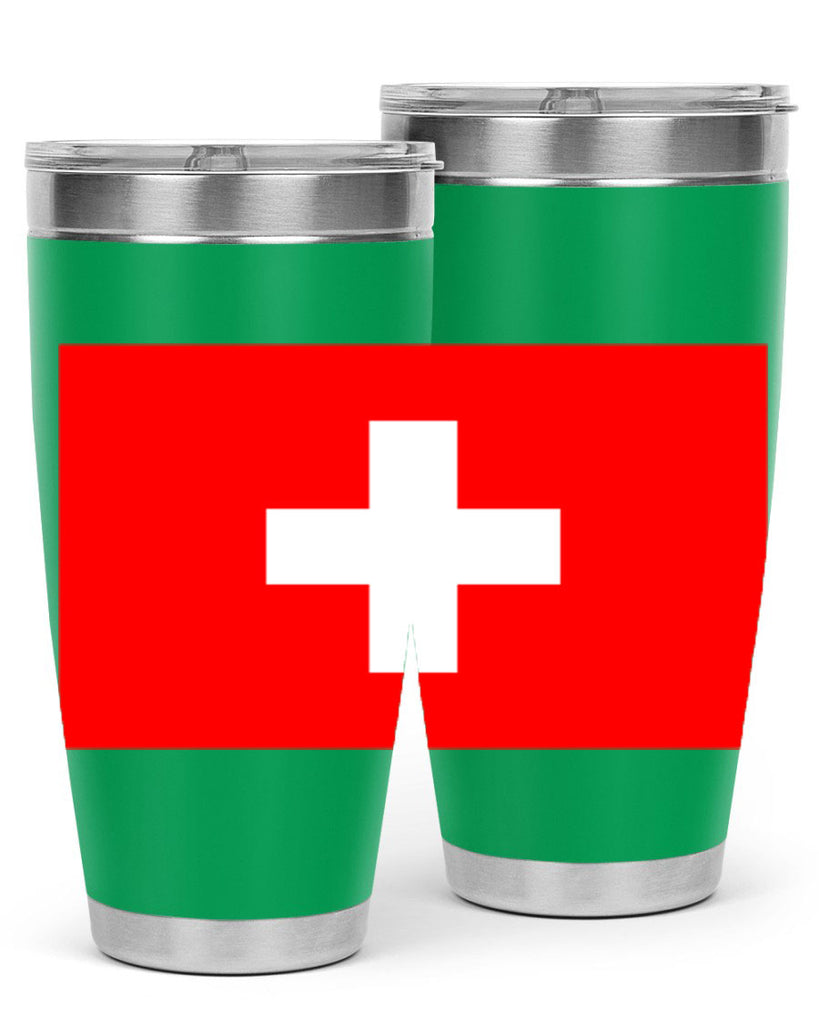 Switzerland 28#- world flags- Tumbler