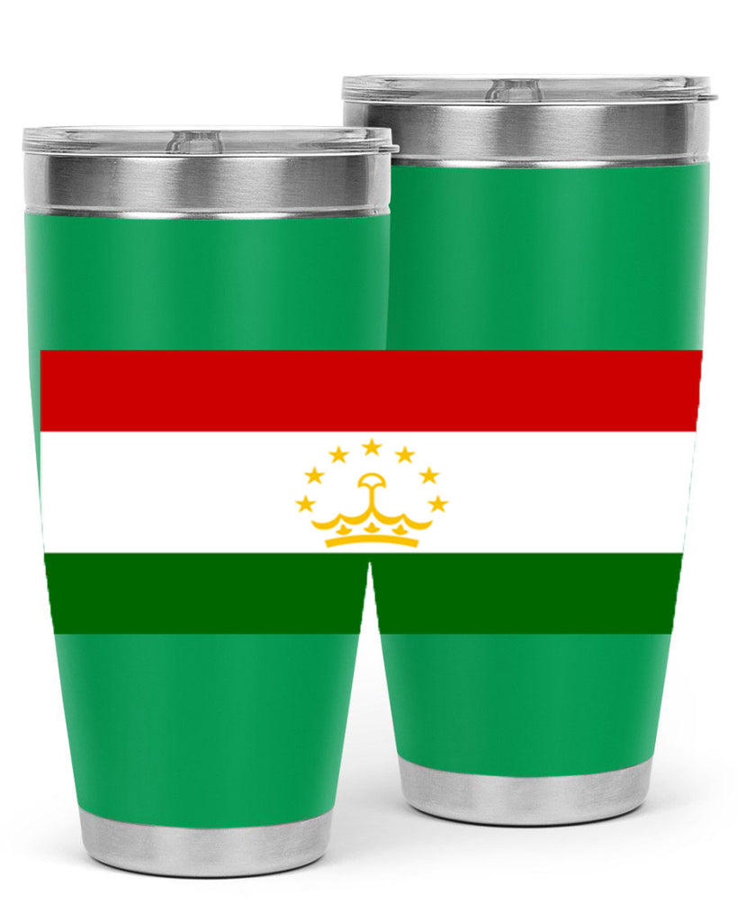 Tajikistan 25#- world flags- Tumbler