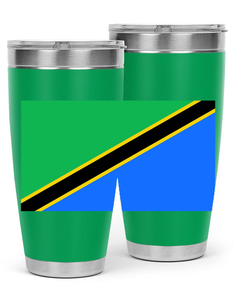 Tanzania 24#- world flags- Tumbler