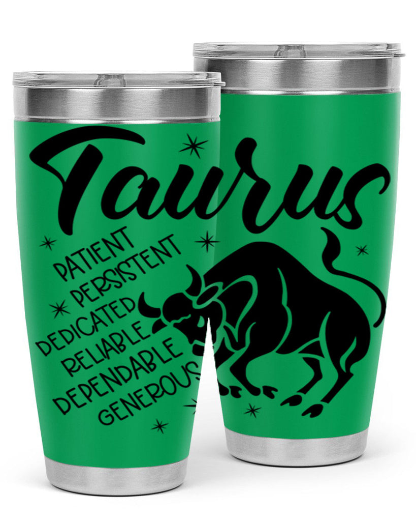 Taurus 492#- zodiac- Tumbler