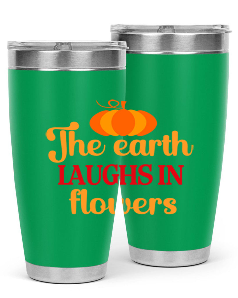 The earth laughs in flowers 538#- spring- Tumbler