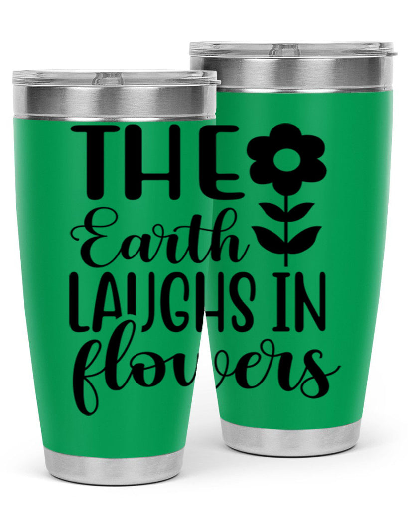 The earth laughs in flowers 548#- spring- Tumbler